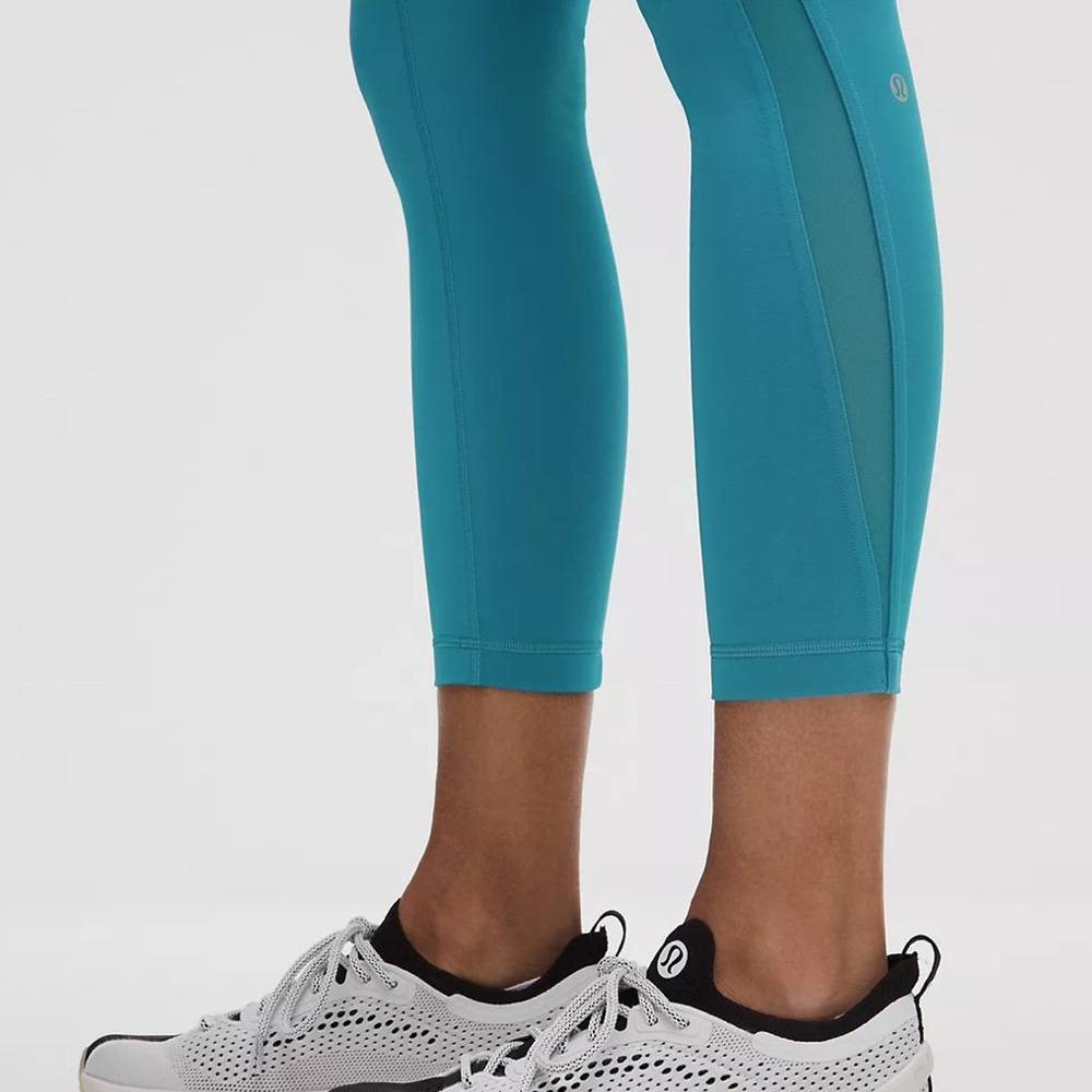 Lululemon Wunder Train Mesh Panel High-Rise Tight 25"